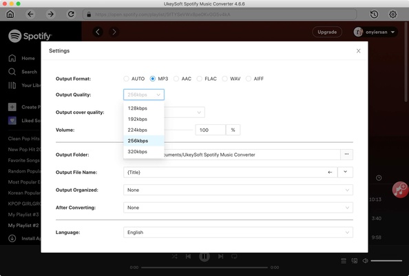 UkeySoft Music Converter for Mac screenshot 1