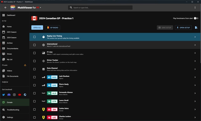 Multiviewer screenshot 1