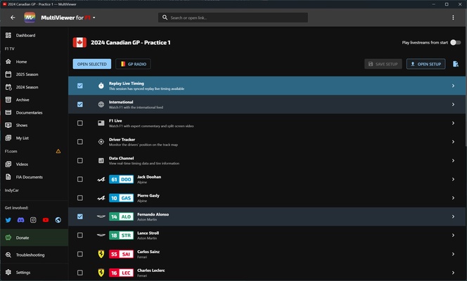 Multiviewer screenshot 1