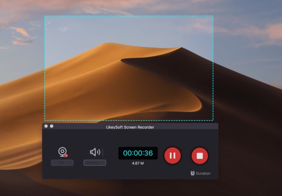 UkeySoft Screen Recorder screenshot 1