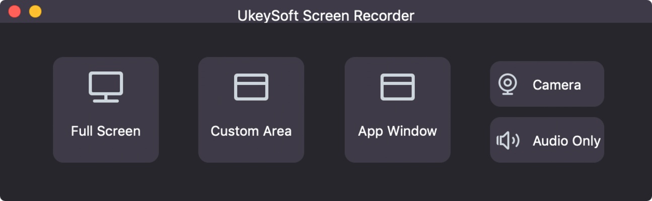 UkeySoft Screen Recorder screenshot 1