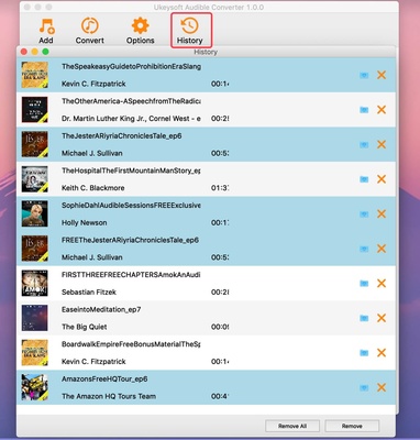 UkeySoft Audible Converter screenshot 1