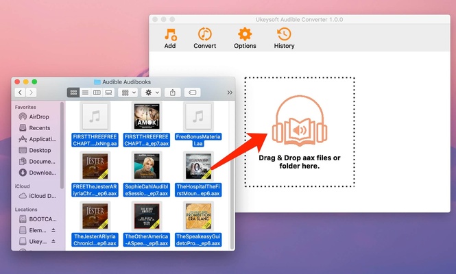 UkeySoft Audible Converter screenshot 1