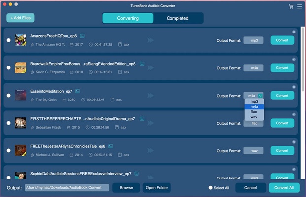 TunesBank Audible Converter screenshot 1