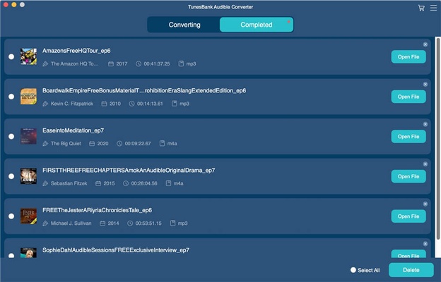 TunesBank Audible Converter screenshot 1