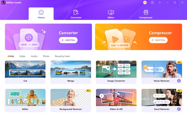HitPaw Univd for Mac screenshot 1