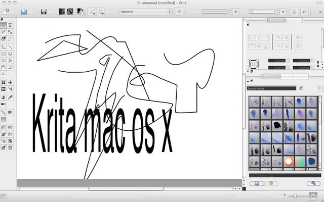 Krita screenshot 1