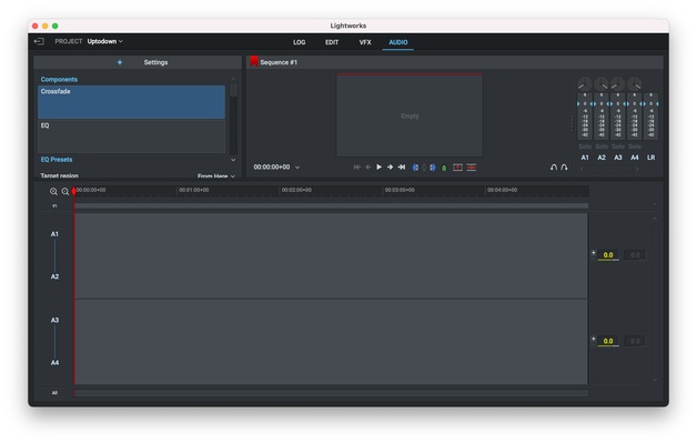 Lightworks screenshot 1
