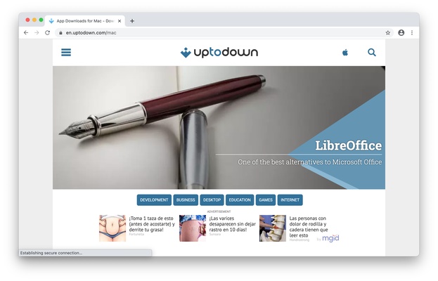 Chromium screenshot 1