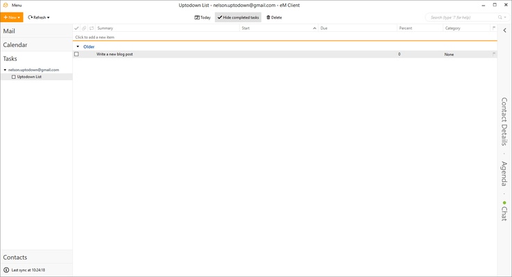 eM Client screenshot 1