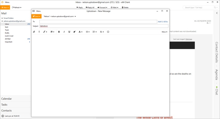 eM Client screenshot 1