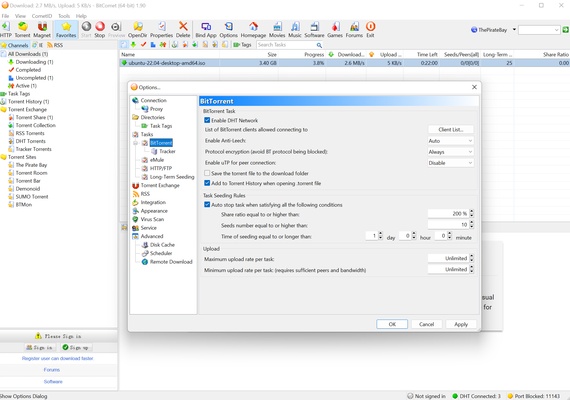 BitComet screenshot 1