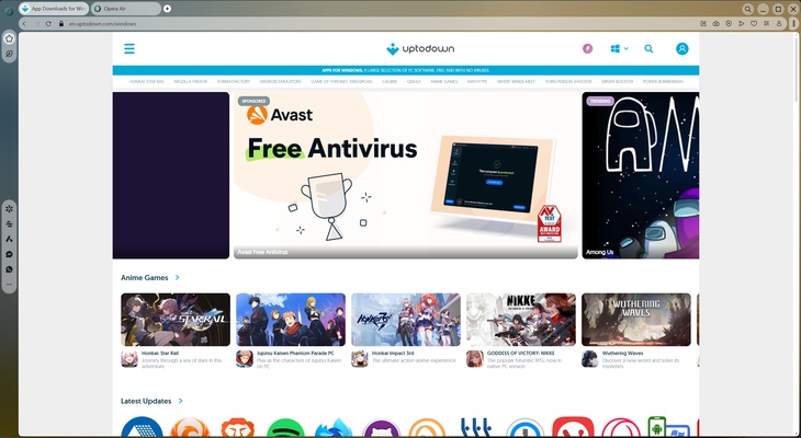 Opera Air screenshot 1