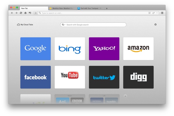 Maxthon screenshot 1