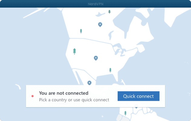 NordVPN screenshot 1