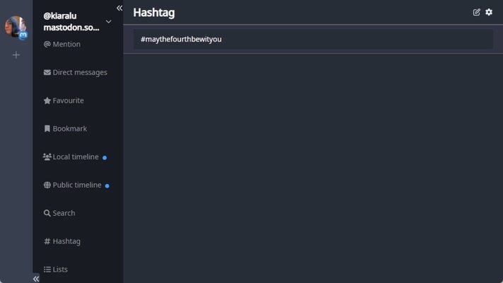 Whalebird screenshot 1