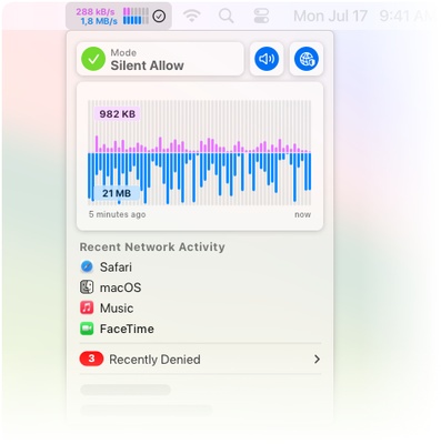 Little Snitch screenshot 1