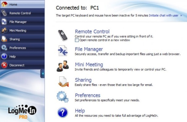 LogMeIn screenshot 1