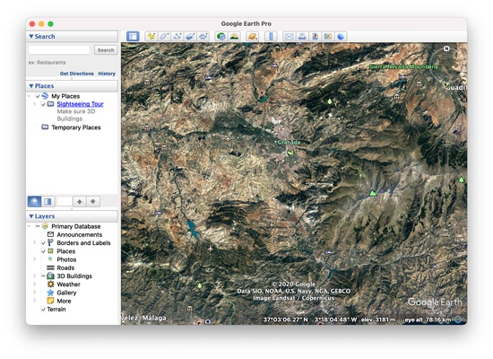 Google Earth screenshot 1