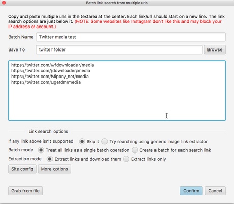 WFDownloader App screenshot 1
