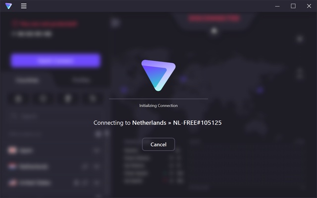 Proton VPN screenshot 1