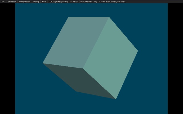 PCSX-Redux screenshot 1