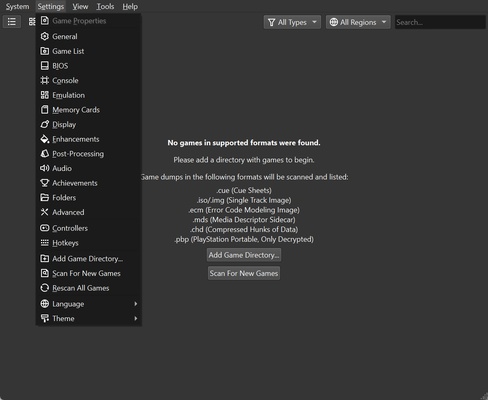 DuckStation screenshot 1