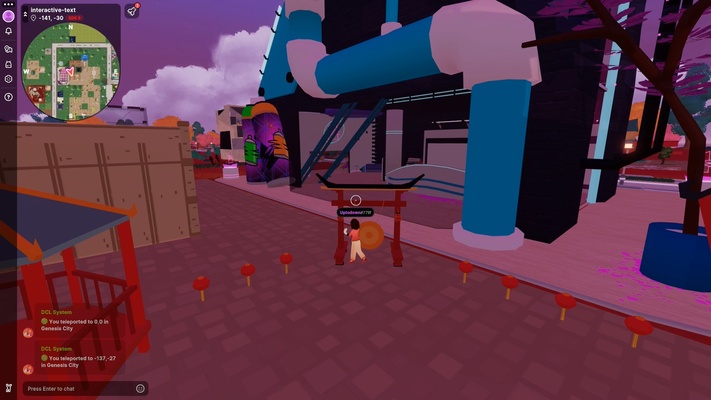 Decentraland screenshot 1