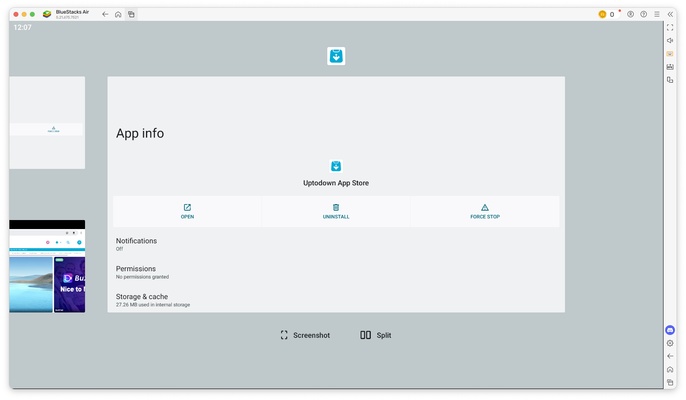 BlueStacks Air screenshot 1