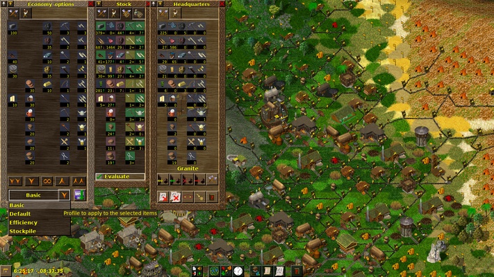 Widelands screenshot 1