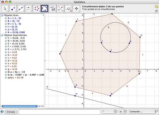 GeoGebra screenshot 1