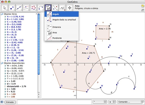 GeoGebra screenshot 1