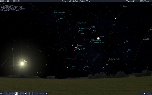 Stellarium screenshot 1