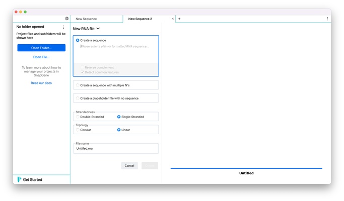 SnapGene screenshot 1