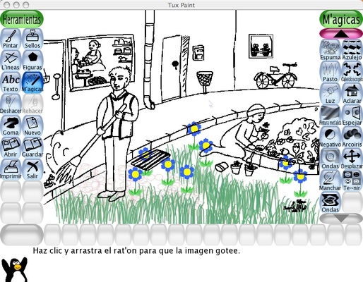 Tux Paint screenshot 1