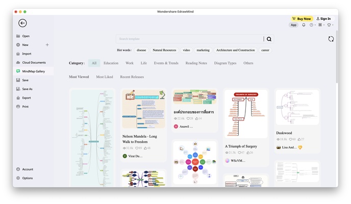 EdrawMind screenshot 1