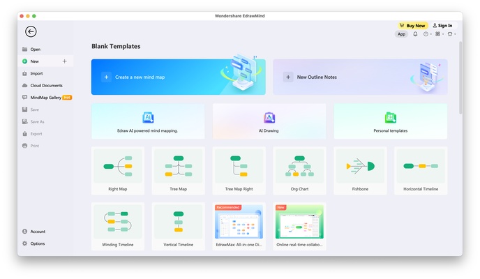 EdrawMind screenshot 1