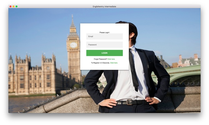 Englishentry Intermediate Courses screenshot 1
