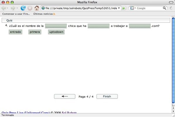 Quiz Press screenshot 1