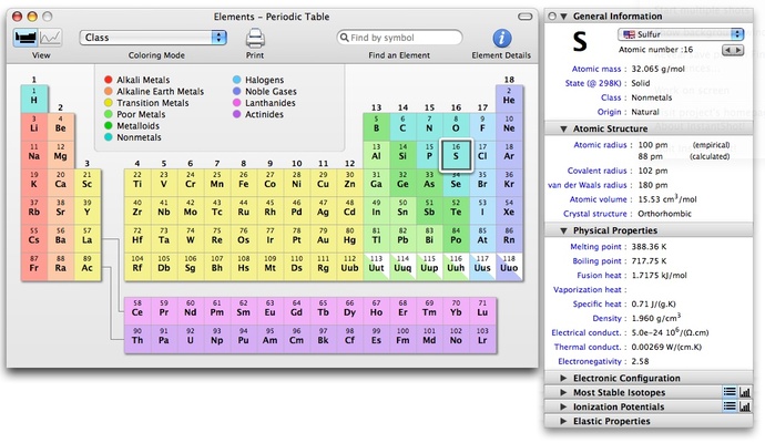 Elements screenshot 1