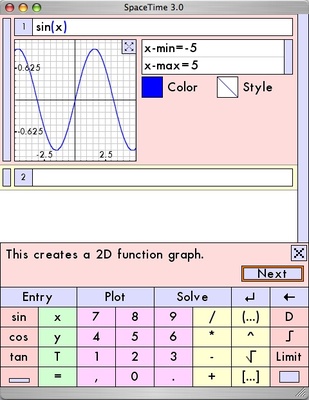 SpaceTime screenshot 1