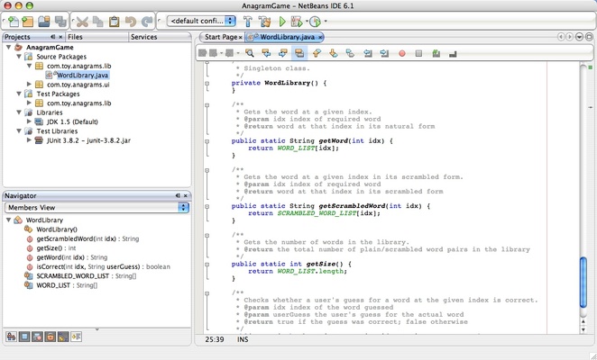 Apache NetBeans IDE screenshot 1