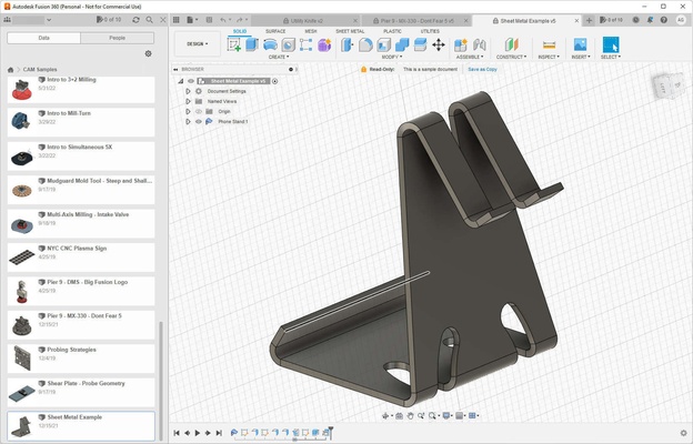 Fusion 360 screenshot 1