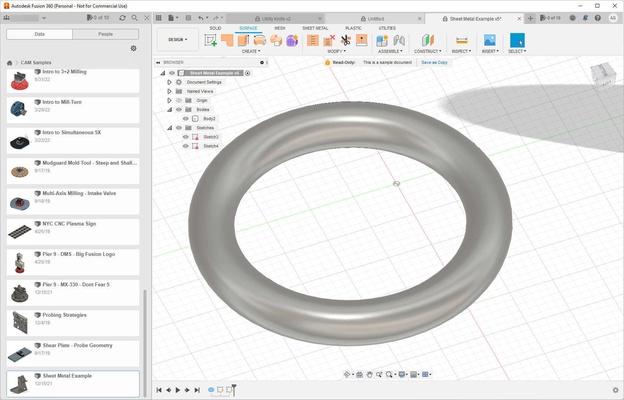 Fusion 360 screenshot 1