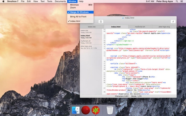 Smultron screenshot 1