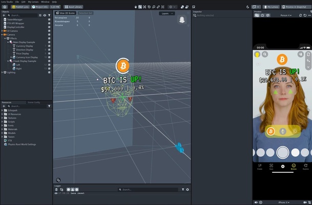 Lens Studio screenshot 1