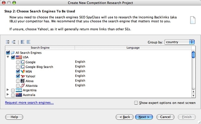 SEO SpyGlass screenshot 1