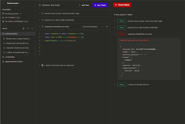 Insomnia screenshot 1