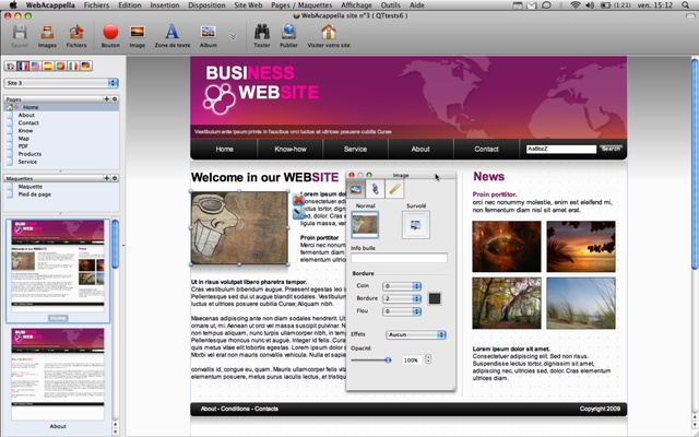 Web Acappella screenshot 1
