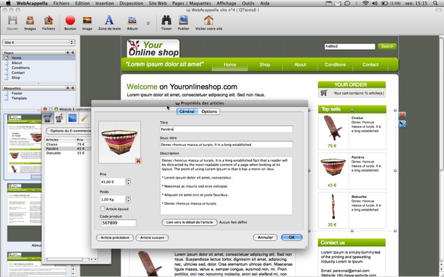 Web Acappella screenshot 1